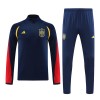 Tréninkový Mikina Španělsko Quarter Zip Modrá 2022-23 Tréninkový Mikina Španělsko Quarter Zip Modrá 2022-23